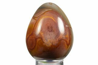 Polished Polychrome Jasper Egg - Madagascar #331733