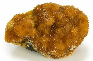 Intense Orange Calcite Crystal Cluster - Poland #331958
