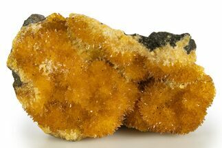 Intense Orange Calcite Crystal Cluster - Poland #331985