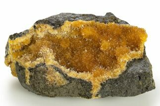 Intense Orange Calcite Crystal Cluster - Poland #331986