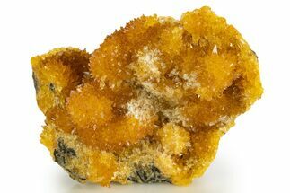 Intense Orange Calcite Crystal Cluster - Poland #331995