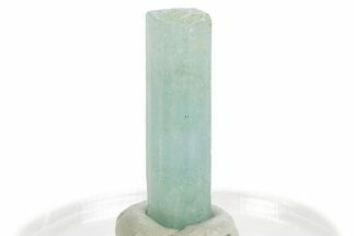 Gemmy Vanadium Emerald Beryl Crystal - Nigeria #333804