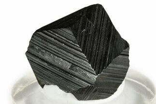 Striated Octahedral Magnetite Crystal - Utah #333944