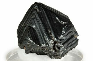 Striated Octahedral Magnetite Crystal - Utah #333950