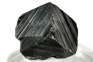 Striated Octahedral Magnetite Crystal - Utah #333961