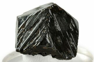 Striated Octahedral Magnetite Crystal - Utah #333969