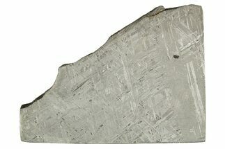 Etched Gibeon Iron Meteorite ( g) Slice - Namibia #334663