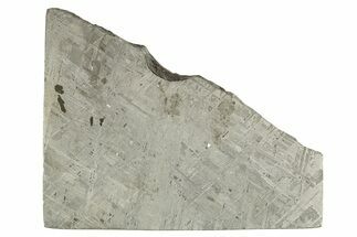 Etched Gibeon Iron Meteorite ( g) Slice - Namibia #334662