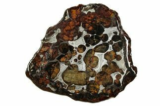 Sericho Pallasite Meteorite ( g) Slice - Kenya #335779