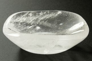 Polished Clear Quartz Dish - Madagascar #336434
