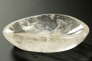 Polished Clear Quartz Dish - Madagascar #336438