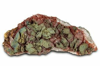 Iridescent Scalenohedral Calcite Crystal Cluster - Moldova #336383