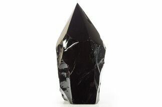 Free-Standing Polished Obsidian Point - Mexico #336916