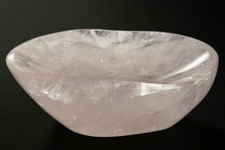 Polished Rose Quartz Dish #336874