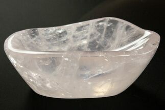 Polished Rose Quartz Dish #336876