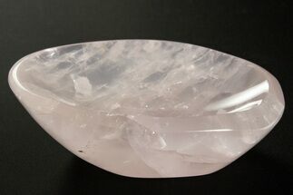 Polished Rose Quartz Dish #336883