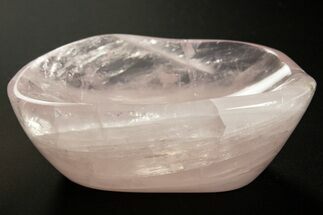 Polished Rose Quartz Dish #336884