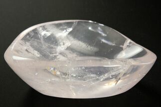 Polished Rose Quartz Dish #336887