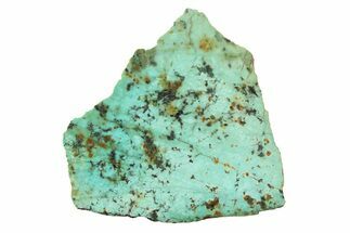 Bright Blue Apatite (Fluorapatite) Slab - Madagascar #338138