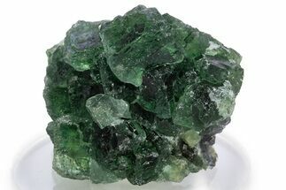 Apple-Green Fluorite Crystal Cluster - Okorusu Mine #341566