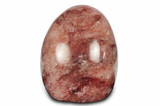 Tall, Free-Standing, Polished Hematoid Quartz - Madagascar #341593