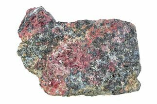 Rare, Vibrant Red Gillespite Specimen - Canada #341652
