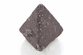 Red-Brown Tetrahedral Zunyite Crystal w/ Hematite - Iran #341807