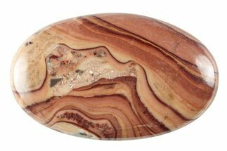 Polished Rolling Hills Dolomite Pocket Stone - Mexico #341947