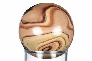 Polished Rolling Hills Dolomite Sphere - Mexico #341948