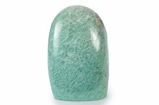 Free-Standing Chatoyant Polished Amazonite - Madagascar #336631