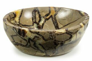 Eye-Eatching, Polished Septarian Bowl - Madagascar #342678