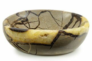 Eye-Eatching, Polished Septarian Bowl - Madagascar #342682