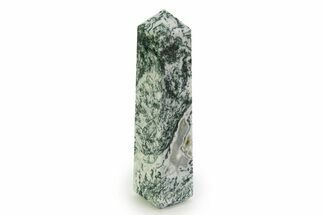 Polished Tree Agate Tower - India #343105