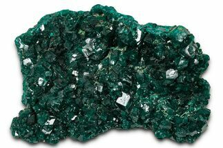 Sparkly, Emerald-Green Dioptase Crystals - Congo #343361