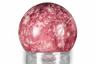 Hot-Pink, Polished Thulite Sphere - Trondheim, Norway #343928