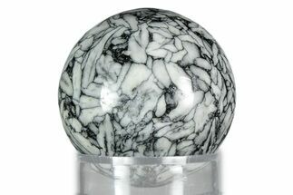 Polished Pinolite Sphere - Austria #343945