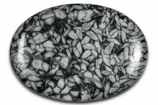 Polished Pinolite Palm Stone - Austria #343890