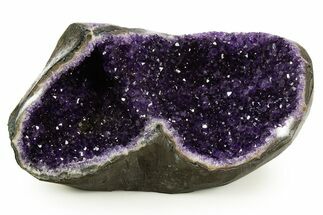 Sparkling Deep-Purple Amethyst Geode - Uruguay #342730