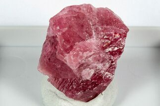 Striking Cherry-Red Rhodonite Specimen - Brazil #344959