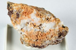 Vibrant Orange Tinzenite Specimen - Switzerland #345018