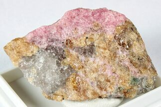 Pink Vittinkiite with Orange Spessartine Garnets - Madagascar #345078