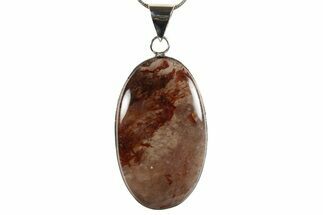 Hematoid Quartz Pendant (Necklace) #345327