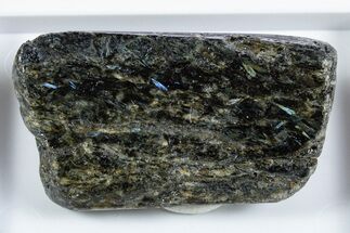 Tumbled, Flashy Nuummite Stone - Finland #345843