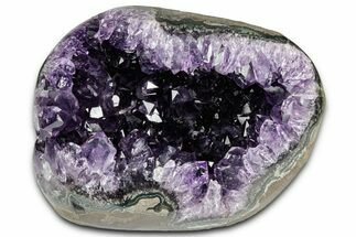 Sparkly Deep-Purple Amethyst Geode - Uruguay #345967
