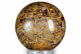 Polished Miriam Jasper Sphere - India #343038