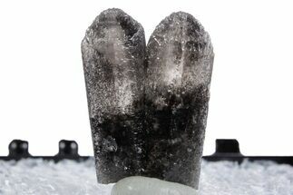 Vitreous Black Topaz Crystal Cluster - Utah #347133