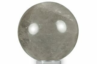 Polished Smoky Quartz Sphere - Madagascar #348242