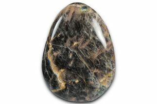 Polished Free-Standing Black Moonstone - Madagascar #348973