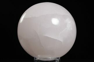 Polished Pink Manganoan (Mangano) Calcite Sphere - Fluorescent! #350168