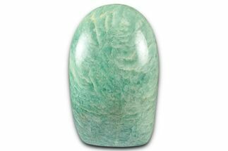 Free-Standing Chatoyant Polished Amazonite - Madagascar #349365